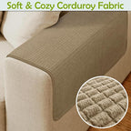 Couch Arm Covers, Sofa Arm Covers, Waterproof Armrest Covers - Image 4