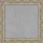 Amanti Art Silver Framed Magnetic Board 20x20 Small Vision Board by AmantiArt