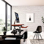 VERSADESK 48 Inch Electric Height Adjustable Ergonomic Desk Converter, - Image 3