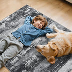 Office Chair Mat for Hardwood Tile Floor, Abstract 36"X 48" Desk Mats for - Image 7