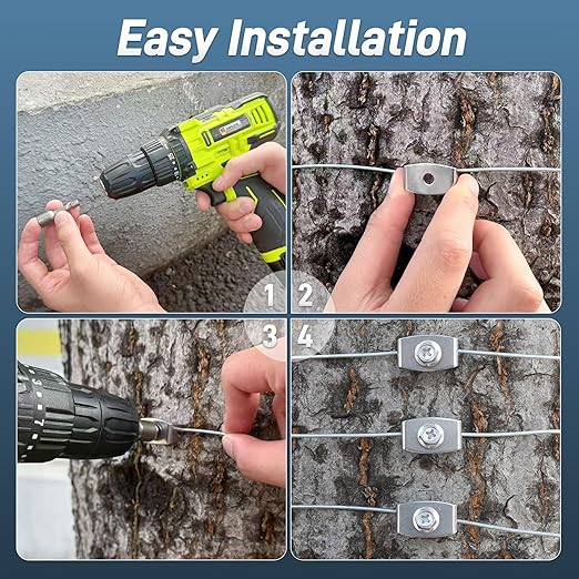 Sumloty 100-Pack 304 Stainless Steel Fence Staples, 1.6 Inch Reusable Fence - Image 4