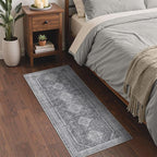GENIMO Runner Rug 2x5 Non Slip Machine Washable Hallway Runner Rug, Low Pile - Image 2