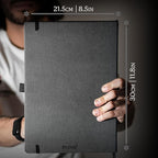 Dingbats* - Wildlife Dotted Extra Large A4 Notebook - PU Leather Hardcover - Image 5