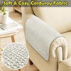 Couch Arm Covers, Waterproof Armrest Cover - Image 4