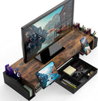 Simple Houseware Desk Dual Monitor Stand Riser - Image 2