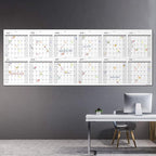 CLEVER CLEAN Large Dry Erase Wall Calendar - Image 7