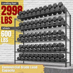 REIBII 85.7"H Garage Shelving 2998LBS Storage Shelves - Image 4