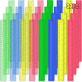 12 Inch Plastic Rulers, Ideal Back to School Office Home Supplies by Duchong