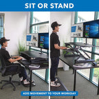 Mount-It! Electric Standing Desk Converter - Image 5