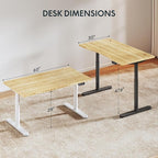 FLEXISPOT Bamboo Electric Standing Desk - Image 2