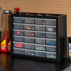 IRIS USA Plastic Storage Drawers, Stackable Small Parts Organizer Cabinet - Image 2
