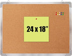 Cork Board Set for Wall by Navy+Penguin