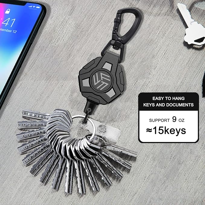 Retractable Keychain Badge Holder - Image 2