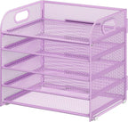 Cawukege 5 Tier Paper Organizer - Image 9