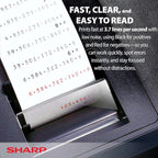 Sharp 12-Digit Print Calculator Desktop Size Adding Machine, Large Easy-to-Read - Image 2