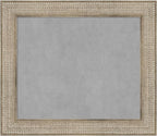 Amanti Art Silver Framed Magnetic Board 26x30 Medium Vision Board by AmantiArt