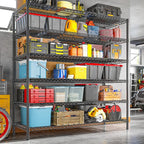 REIBII 83" H Storage Shelves 3840LBS Metal Shelving Unit 6 Tier Wire Shelving - Image 7