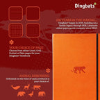 Dingbats* - Wildlife Plain Extra Large A4 Notebook - PU Leather Hardcover - Image 2