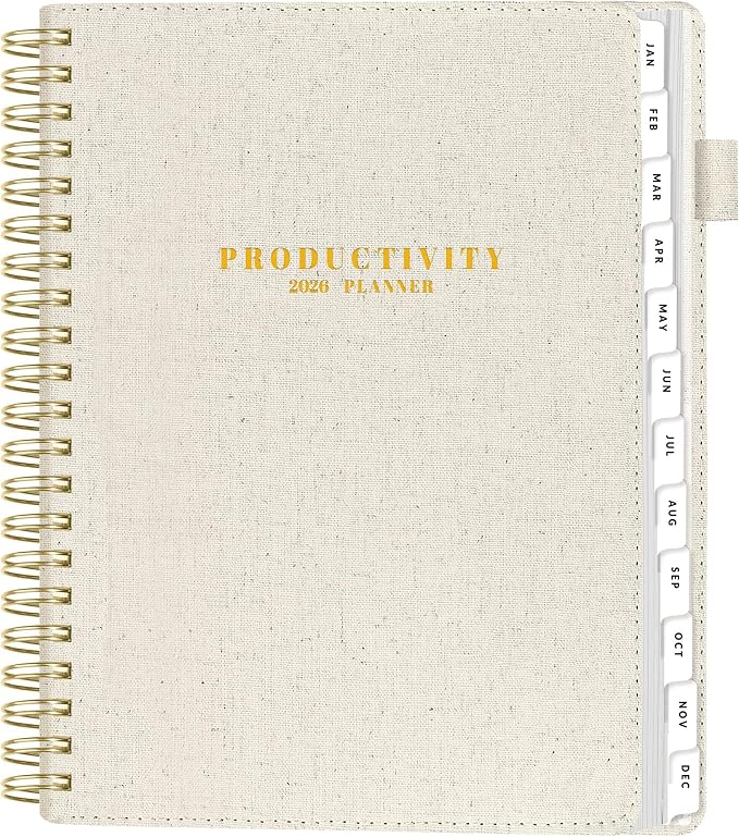 SUNEE 2026 Planner 8.5" x 11" – Dated Productivity Planner by SUNEE