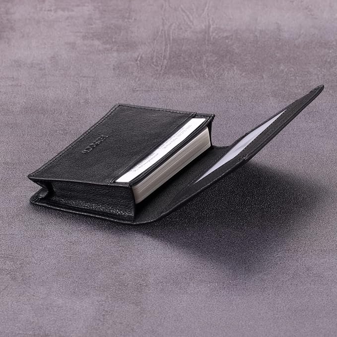 Leather Business Card Case Holder - Image 4