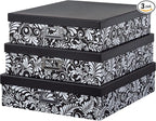 Soul & Lane Modern Botanical Decorative Cardboard Boxes by SoulLane