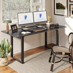 FLEXISPOT 4 Leg Standing Desk 71 x 32 Inch Electric Adjustable Height Sit Stand - Image 2