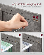 VASAGLE File Cabinet, Filing Cabinet - Image 5