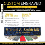 Custom Name Plate with Choice of Mounting - Image 2