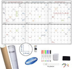 Large Dry Erase Wall Calendar by JJPRO