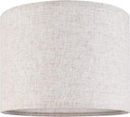 Set of 2 Drum Lampshades for Table, Floor & Bedside Lamps - Image 8