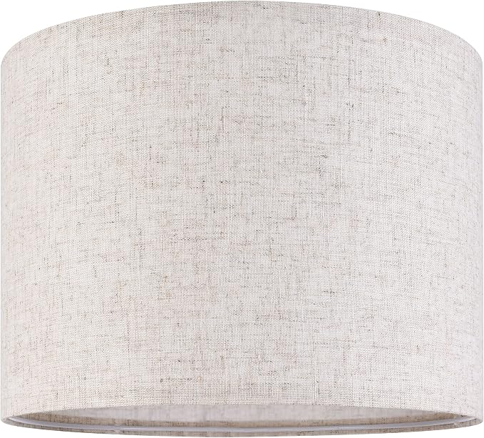 Set of 2 Drum Lampshades for Table, Floor & Bedside Lamps - Image 8