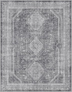 GENIMO 8x10 Area Rugs for Living Room, Machine Washable Non Slip Rugs, Low Pile - Image 6