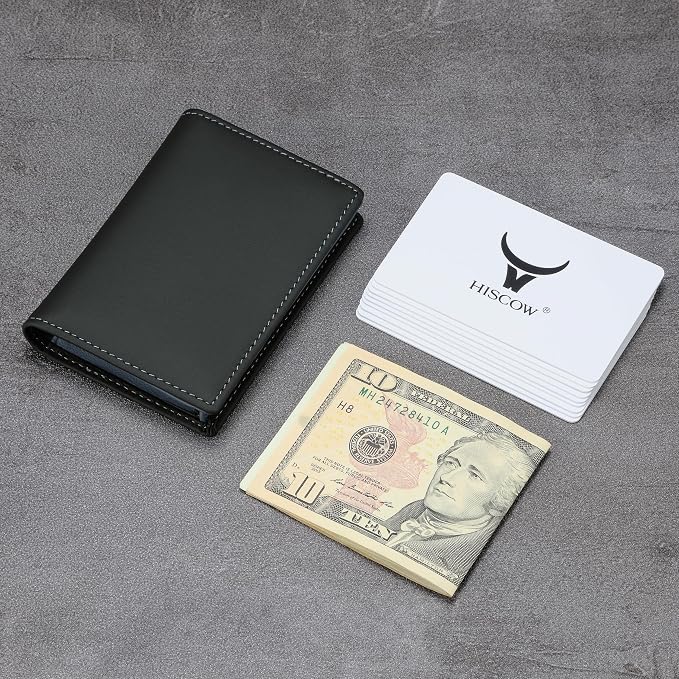 Leather Business Card Case Holder - Image 3