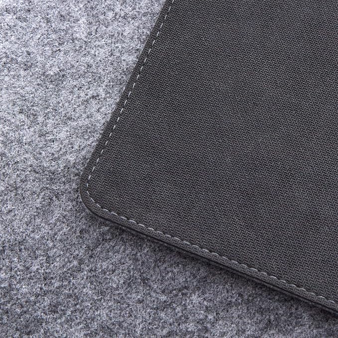 Wolvende Premium Felt Desk Mat | Large 15.75" x 36" | Multifunctional Desk Pad - Image 5